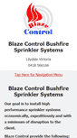 Mobile Screenshot of blazecontrol.com.au